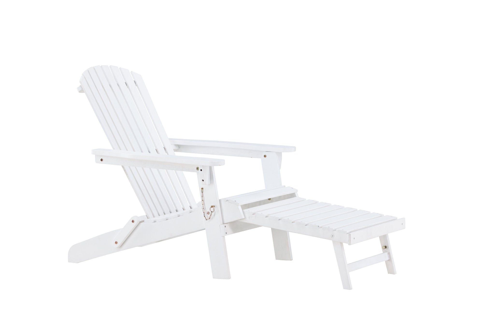 Venture Home Tropea Sun Lounge - White FSC 100%