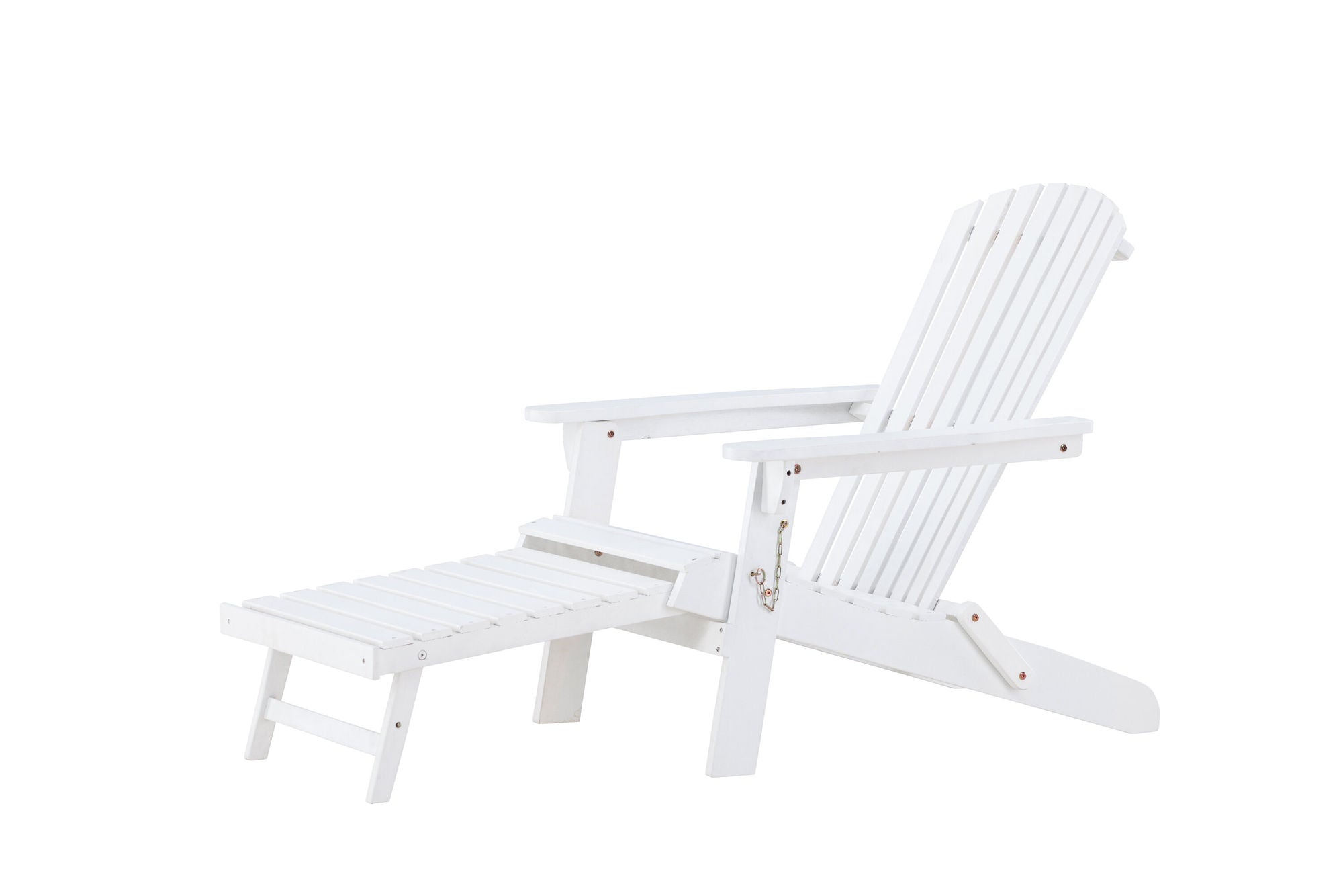 Venture Home Tropea Sun Lounge - White FSC 100%