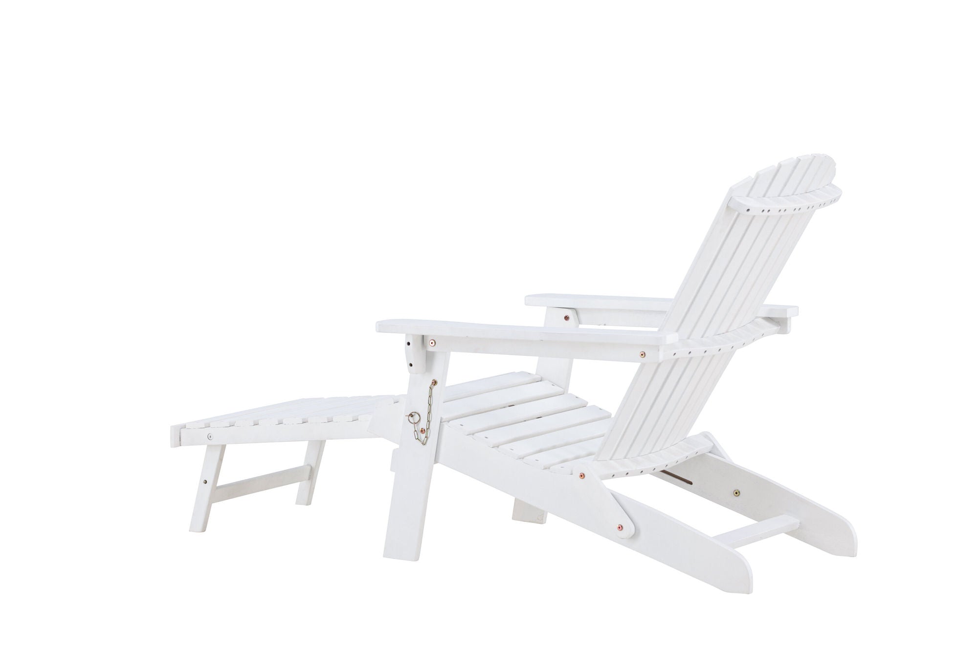 Venture Home Tropea Sun Lounge - White FSC 100%
