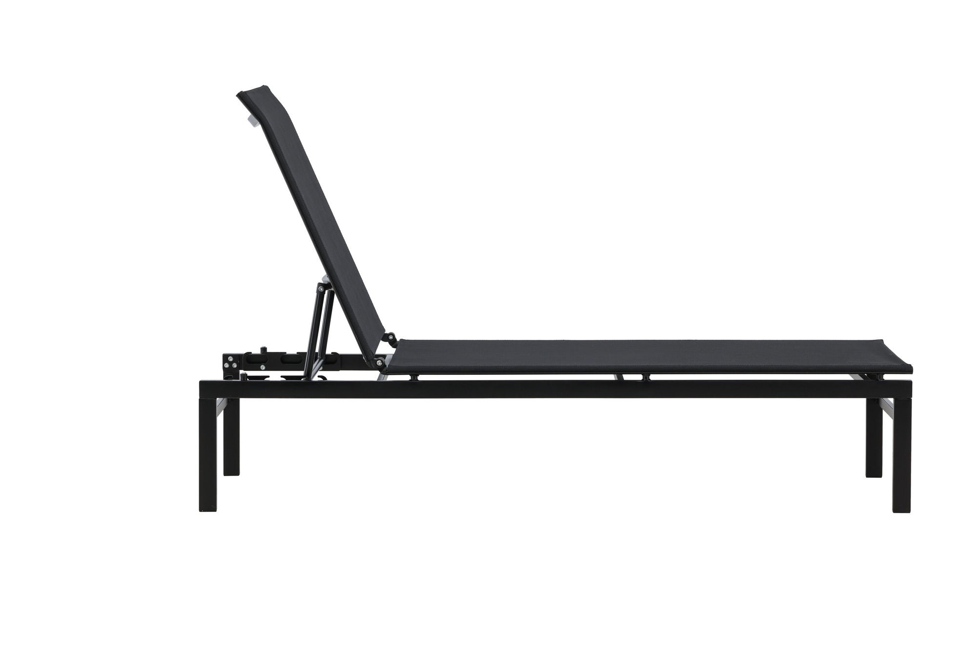 Venture Home Massimo Sun Lounge - Black / Black