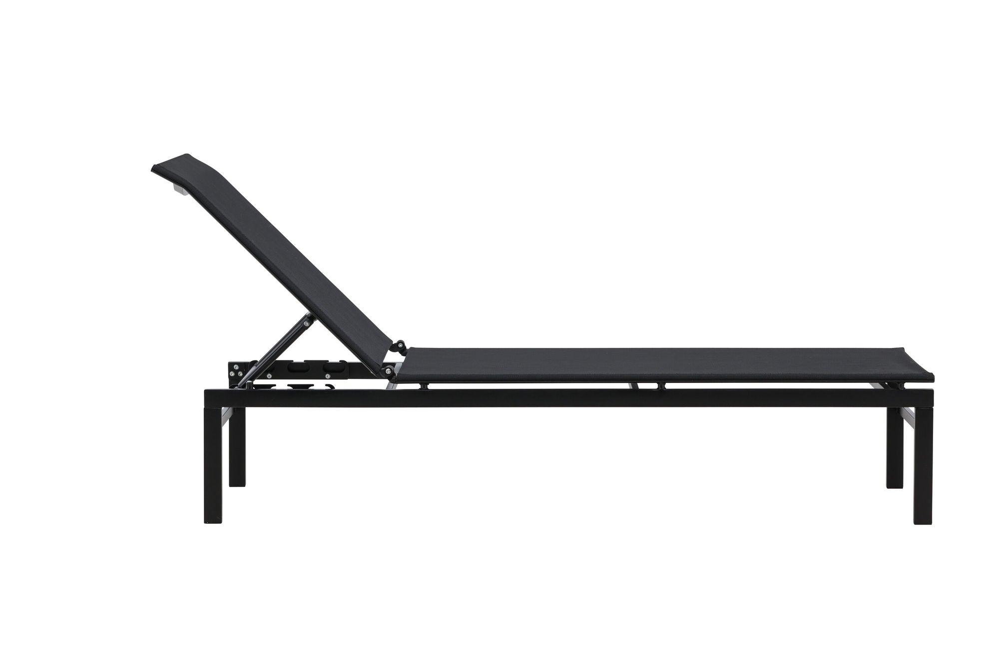 Venture Home Massimo Sun Lounge - Black / Black