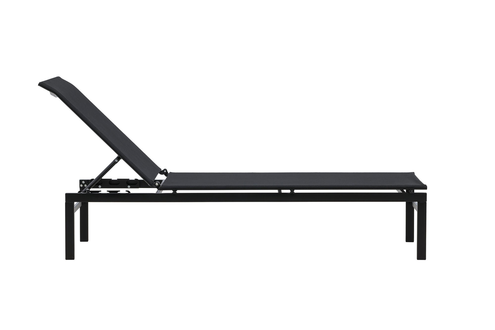 Venture Home Massimo Sun Lounge - Black / Black