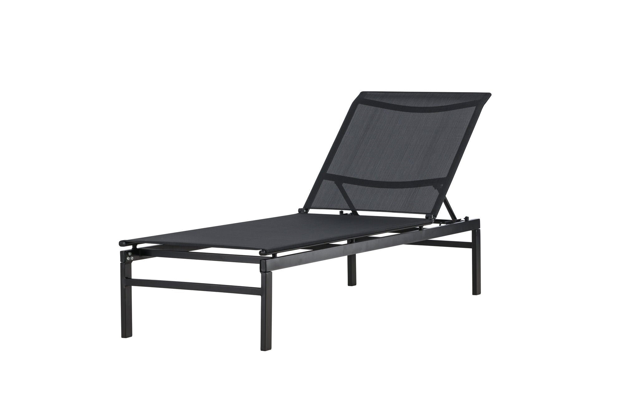 Venture Home Massimo Sun Lounge - Black / Black