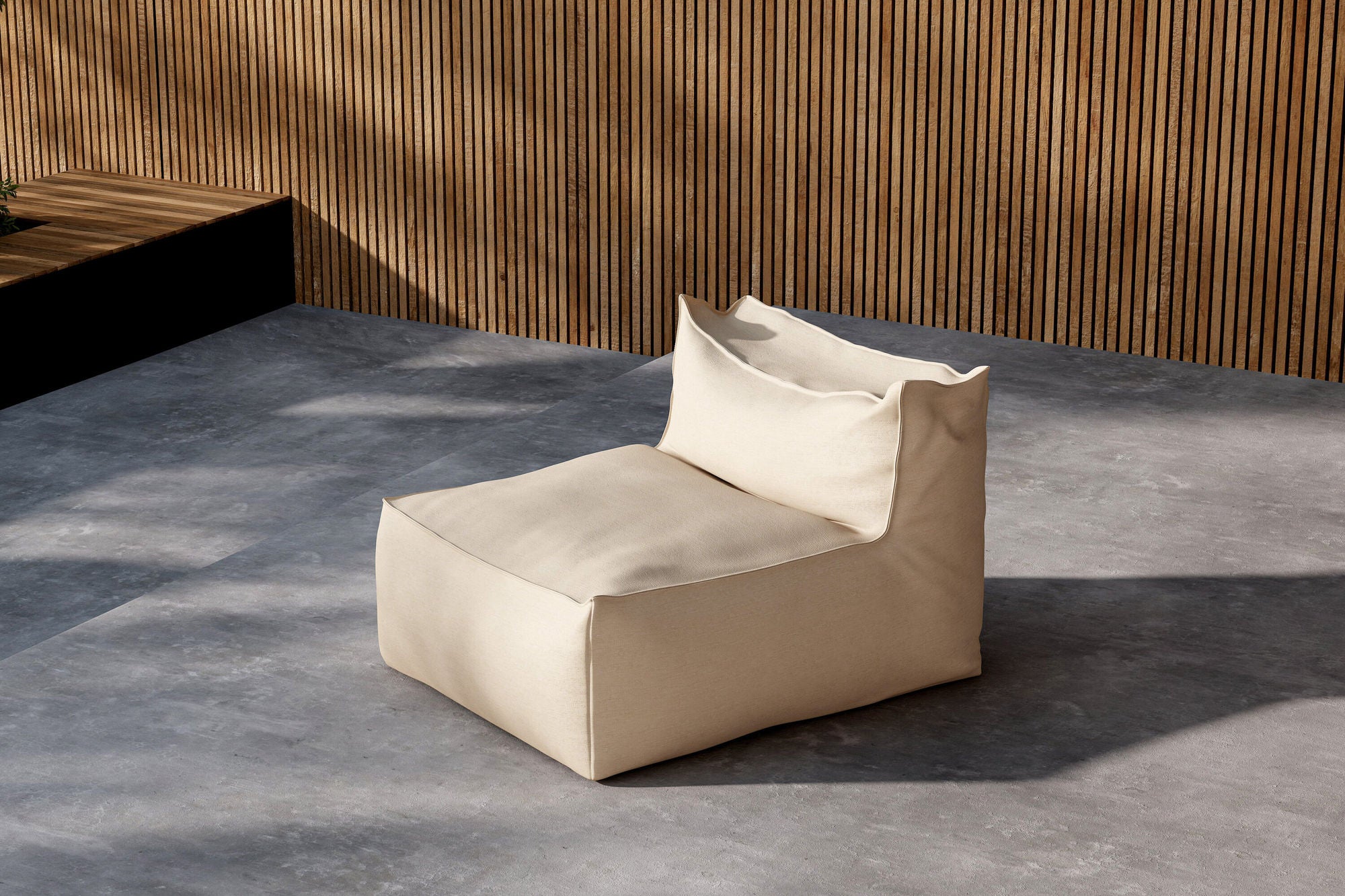 Venture Home Rambo Lounge Sofa Middle - Beige /