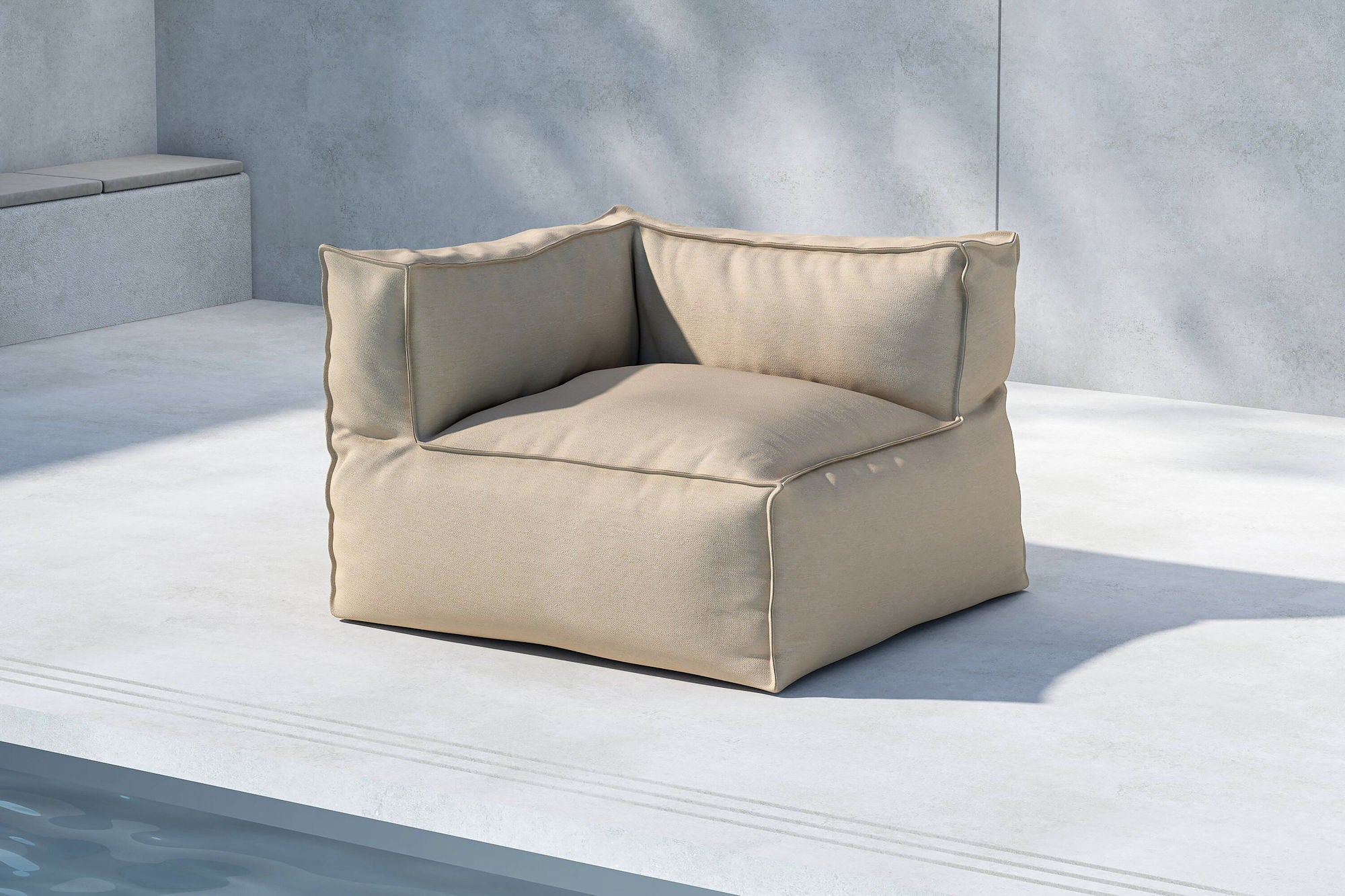 Venture Home Rambo Lounge Sofa hjørne - Beige /