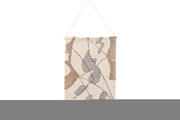 Venture Home Liam Wall Hanging Cotton - 50*80-  -Rectangular-Ivory/Brown/Grey
