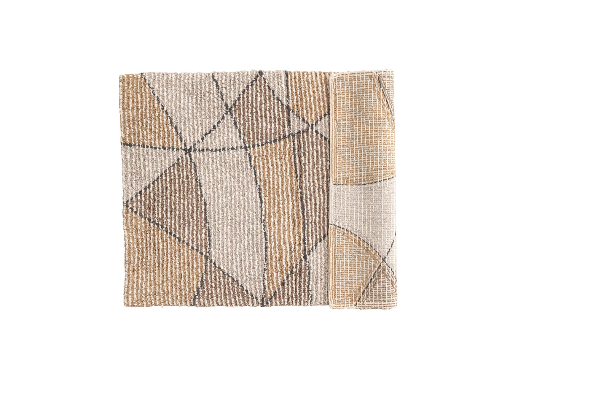 Venture Home Loui Cotton - 60*90-  -Rectangular-Ivory/Sand/Grey