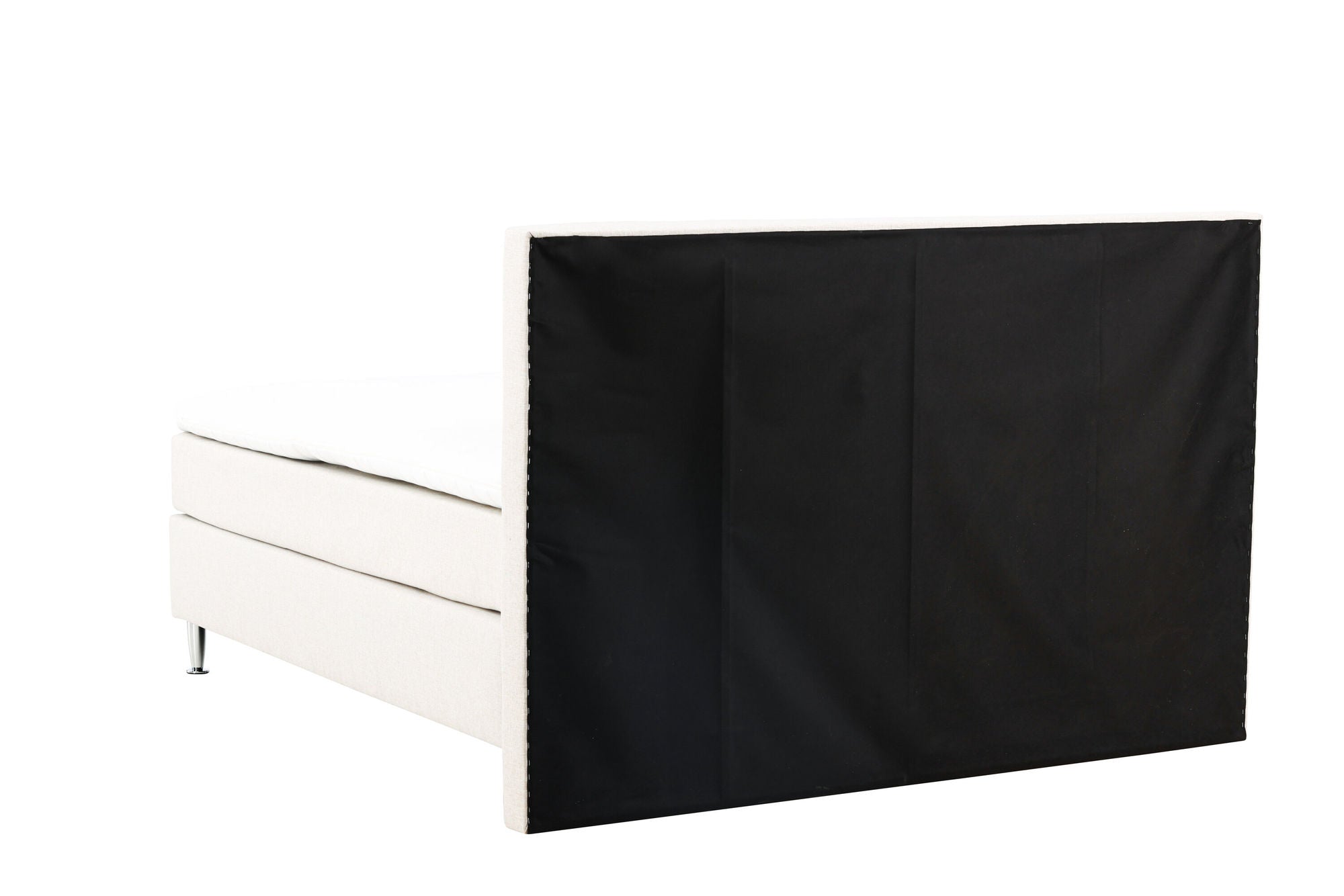Venture Home Toledo Bed 180*200 - Matte Silver / Beige Fabric Lino 02