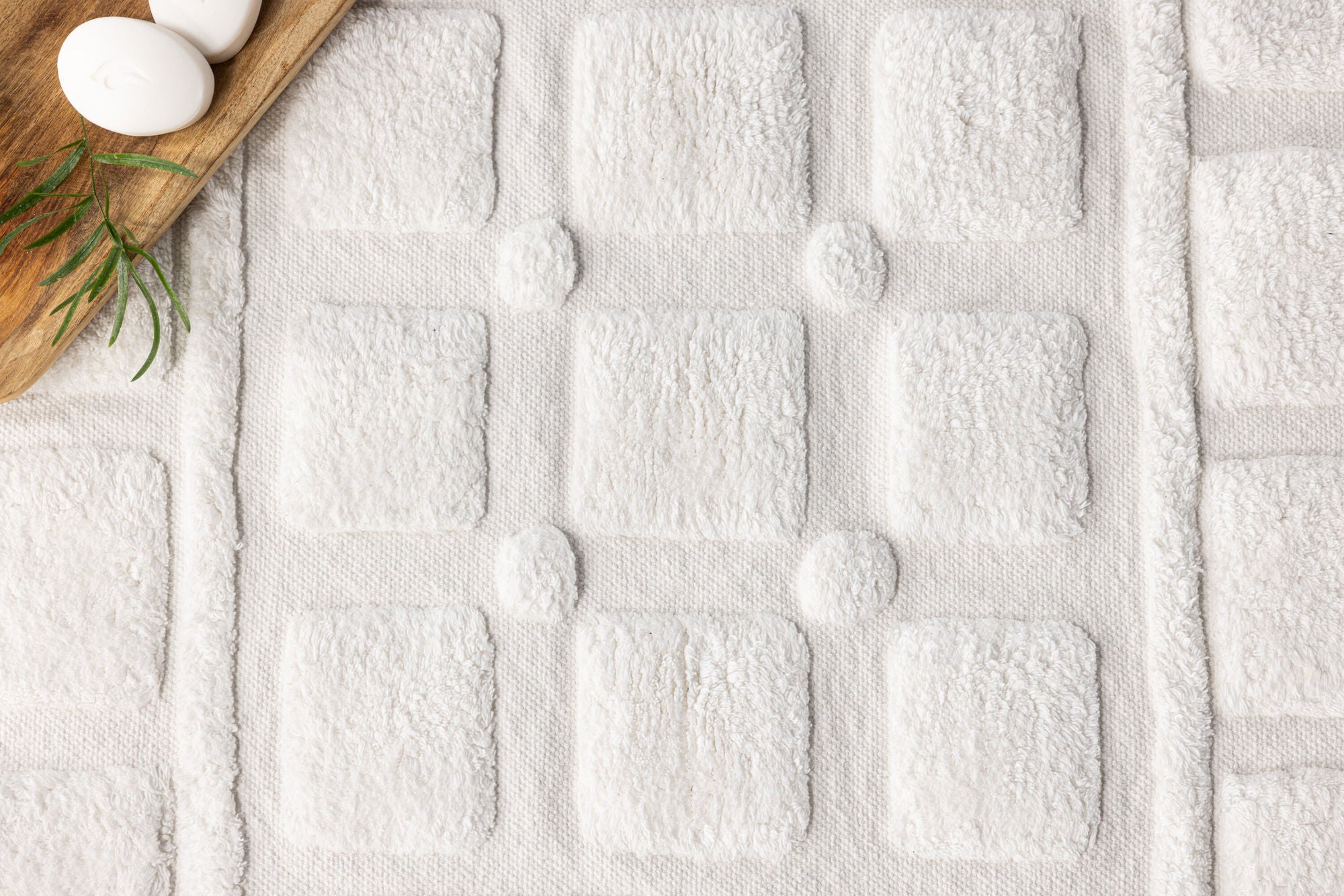 Venture Home Putte Cotton - 60*90-  -Rectangular-White