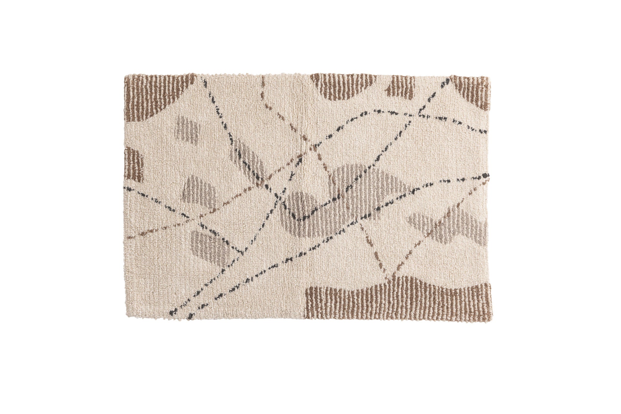 Venture Home Paul Cotton - 60*90-  -Rectangular-Ivory/Brown/Grey