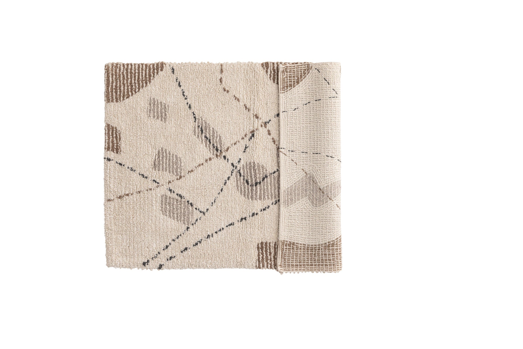 Venture Home Paul Cotton - 60*90-  -Rectangular-Ivory/Brown/Grey