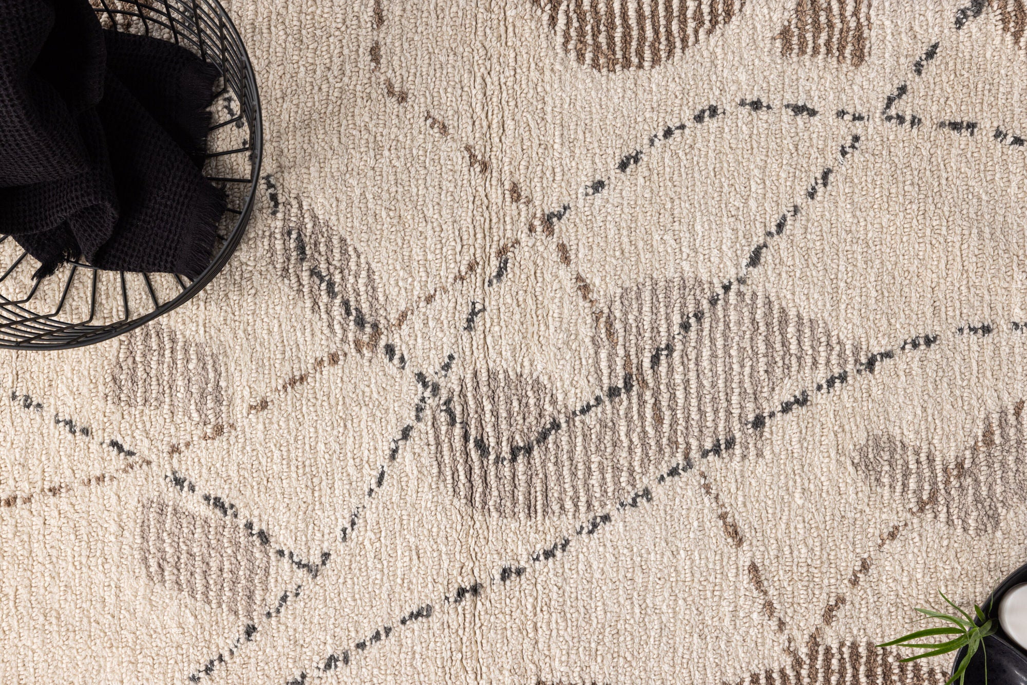 Venture Home Paul Cotton - 60*90-  -Rectangular-Ivory/Brown/Grey