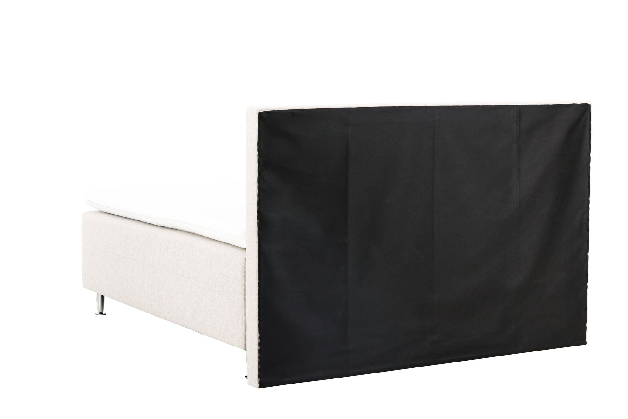 Venture Home Mesa Bed 180*200 - Matte Silver / Beige Fabric Lino 02