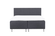 Venture Home Mesa Bed 180*200 - Matte Silver / Dark grey Fabric Lino 12