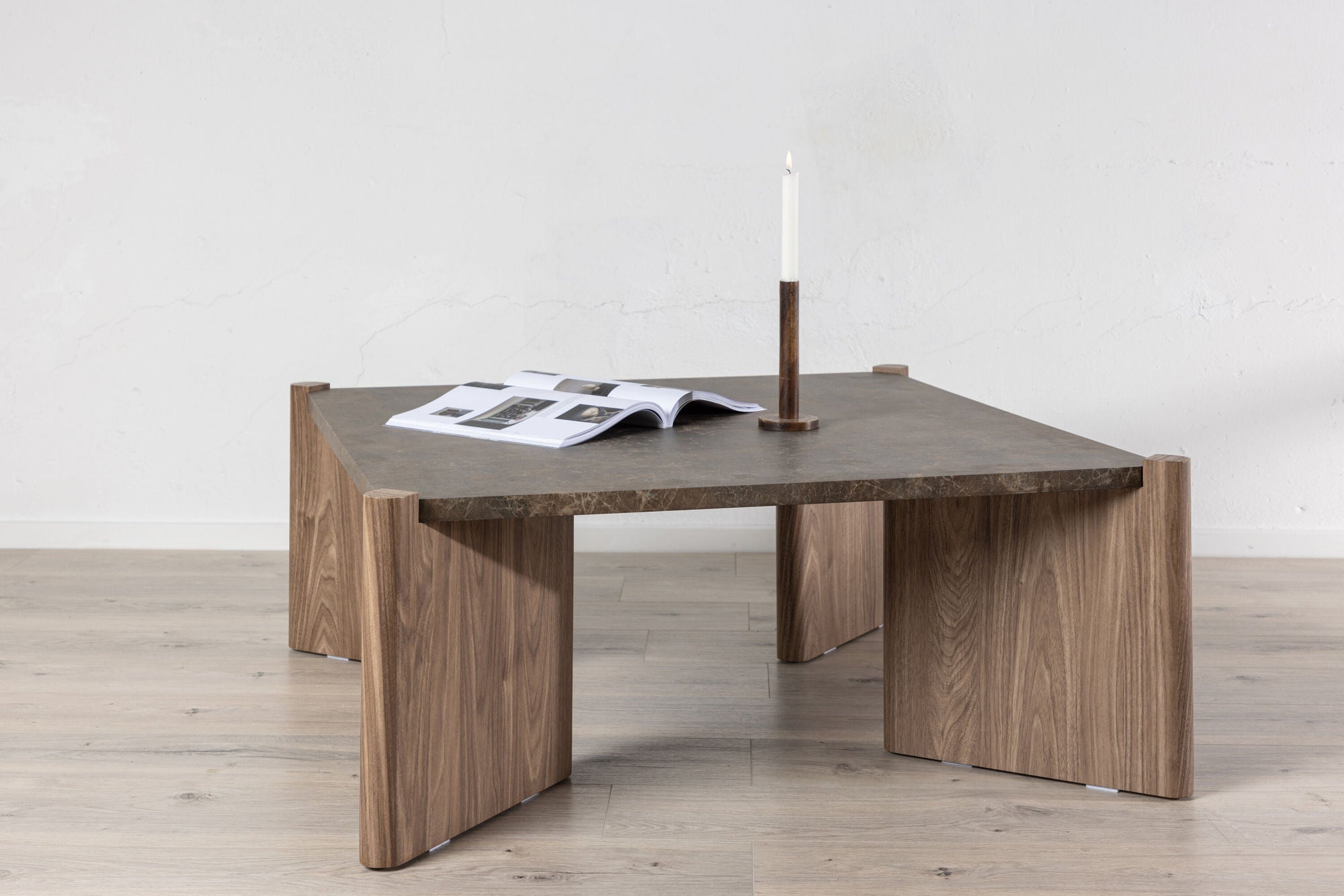 Venture Home Rogaland Sofa bord - Brown Marblelook/ MDF