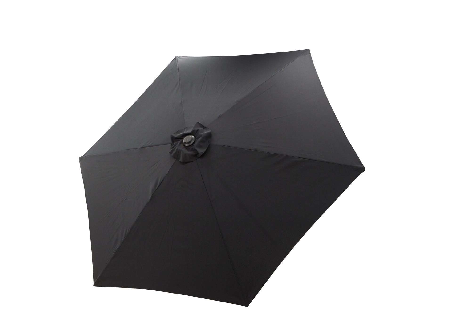 Venture Home Leeds Umbrella - 3m - Grey Alu / Black Fabric