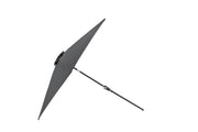Venture Home Leeds Umbrella - 3m - Grey Alu / Black Fabric