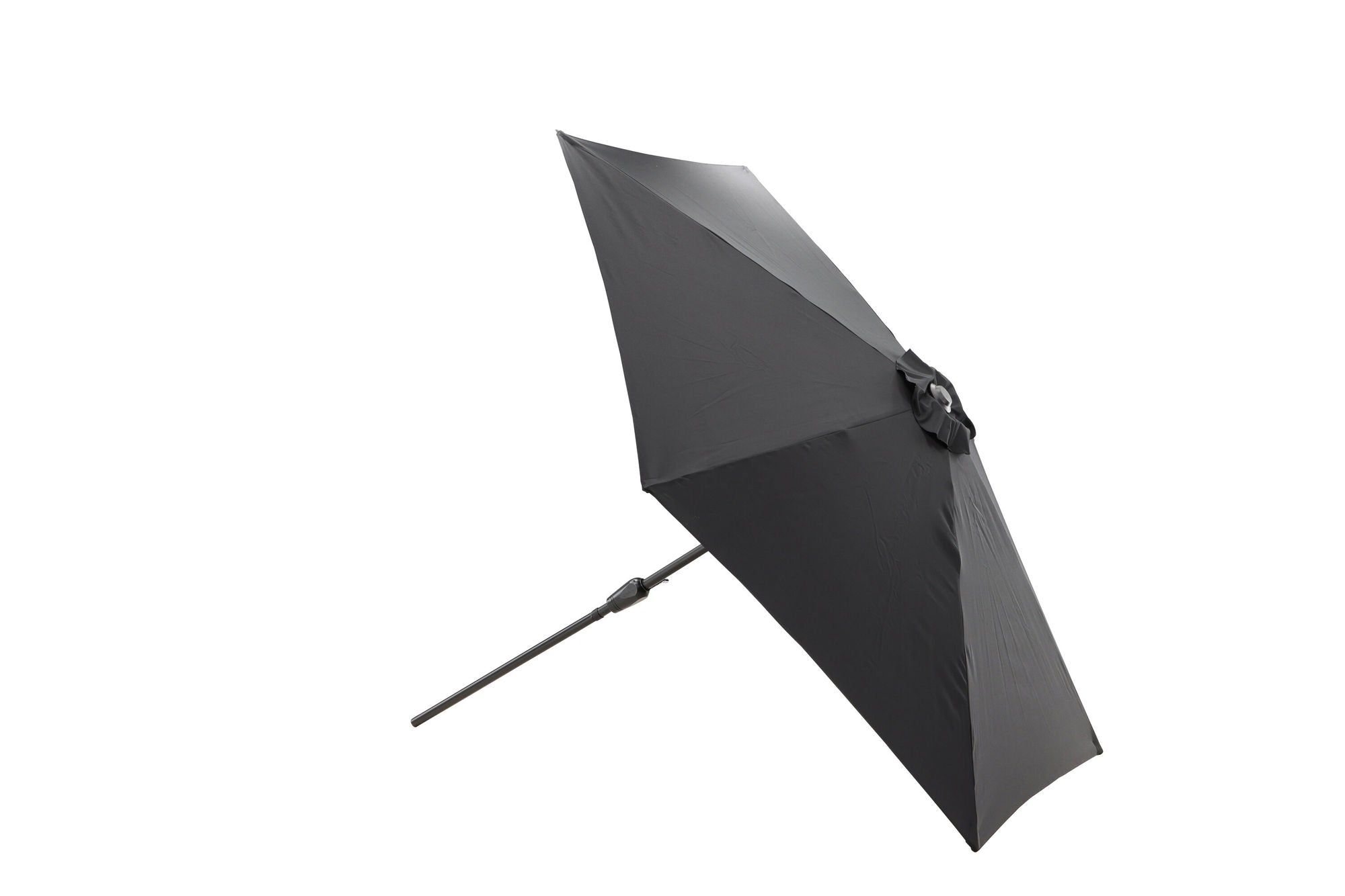 Venture Home Leeds Umbrella - 3m - Grey Alu / Black Fabric