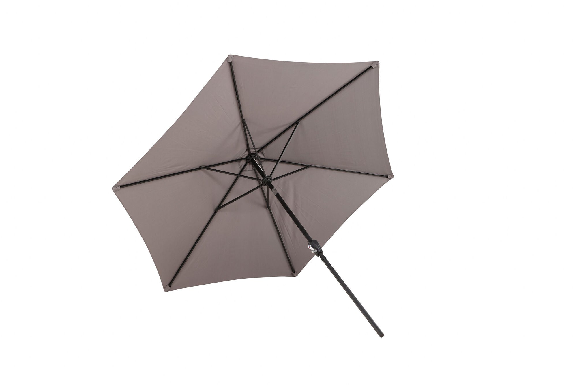 Venture Home Leeds Umbrella - 3m - Grey Alu / Grey Fabric