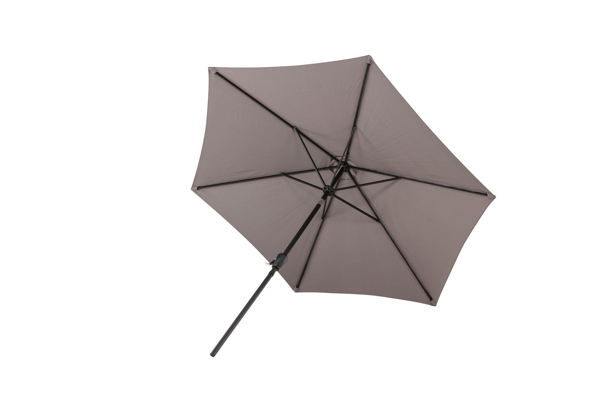 Venture Home Leeds Umbrella - 3m - Grey Alu / Grey Fabric
