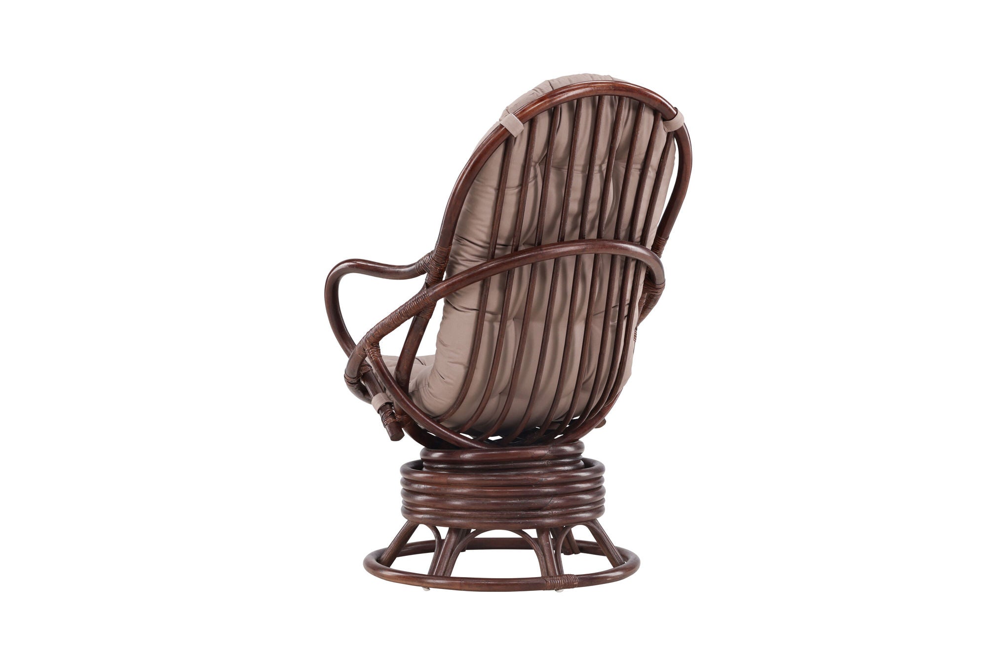 Venture Home Swing Loungechair Rattan - Dark walnut / Beige - Ersätter 1575-102