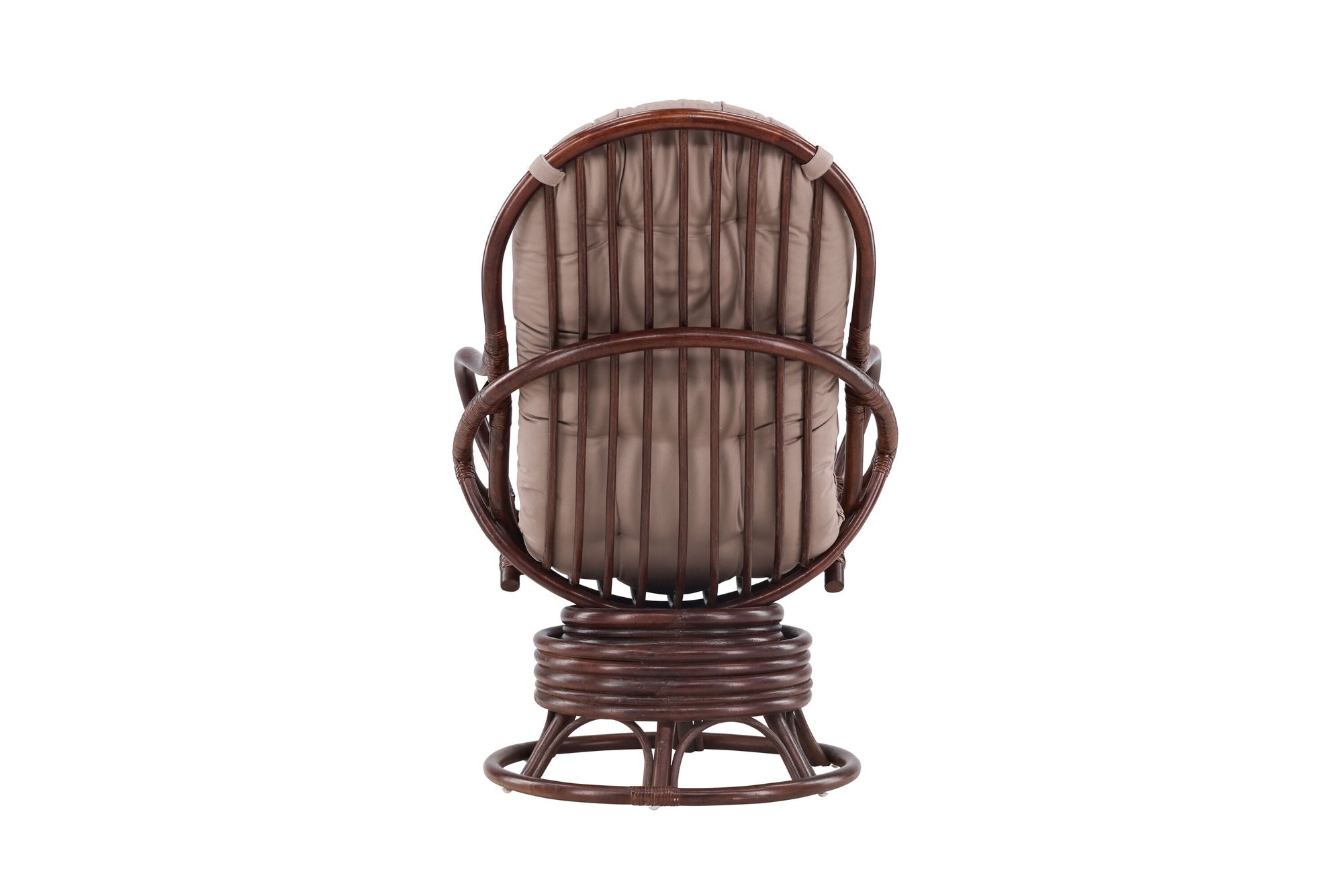 Venture Home Swing Loungechair Rattan - Dark walnut / Beige - Ersätter 1575-102