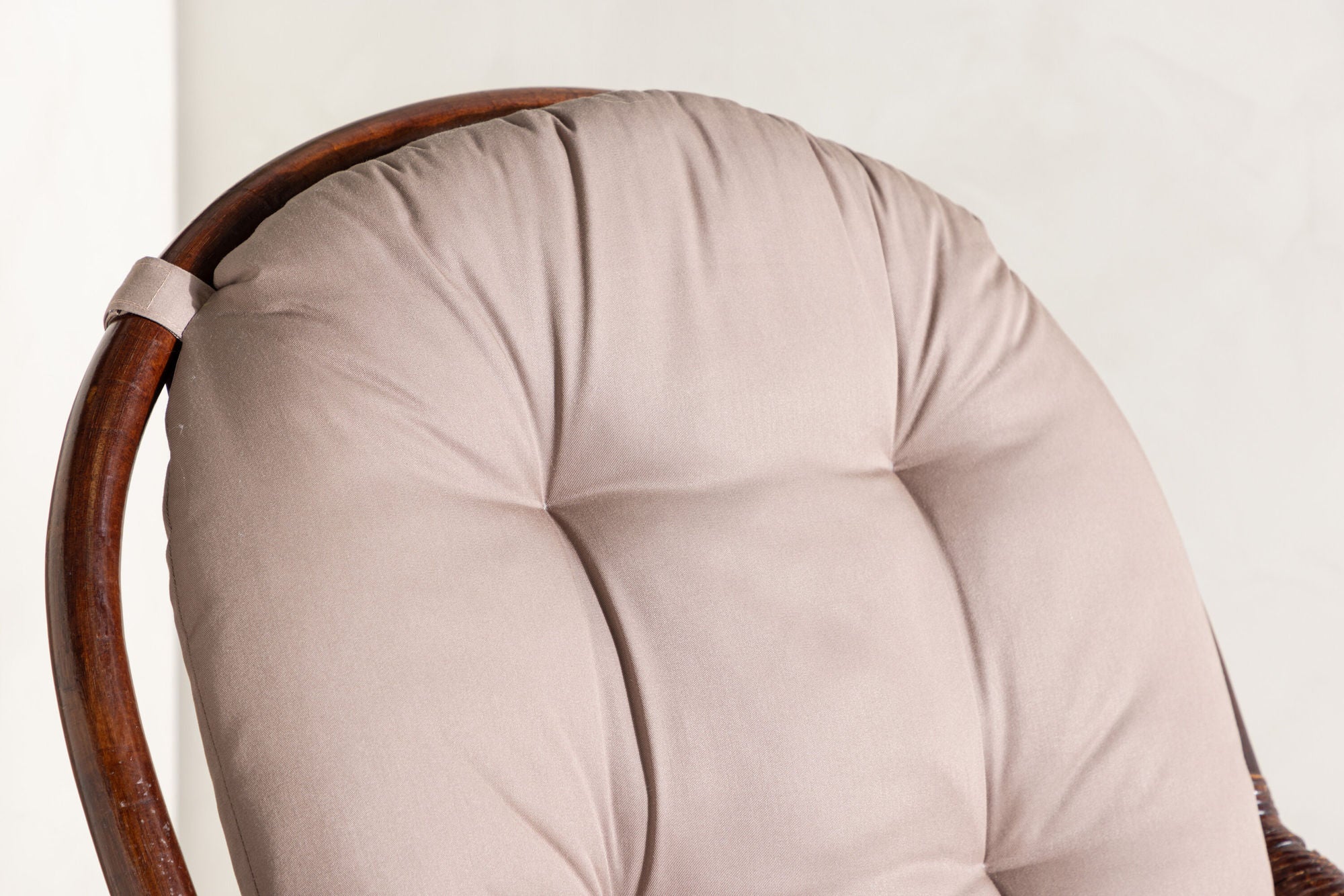 Venture Home Swing Loungechair Rattan - Dark walnut / Beige - Ersätter 1575-102