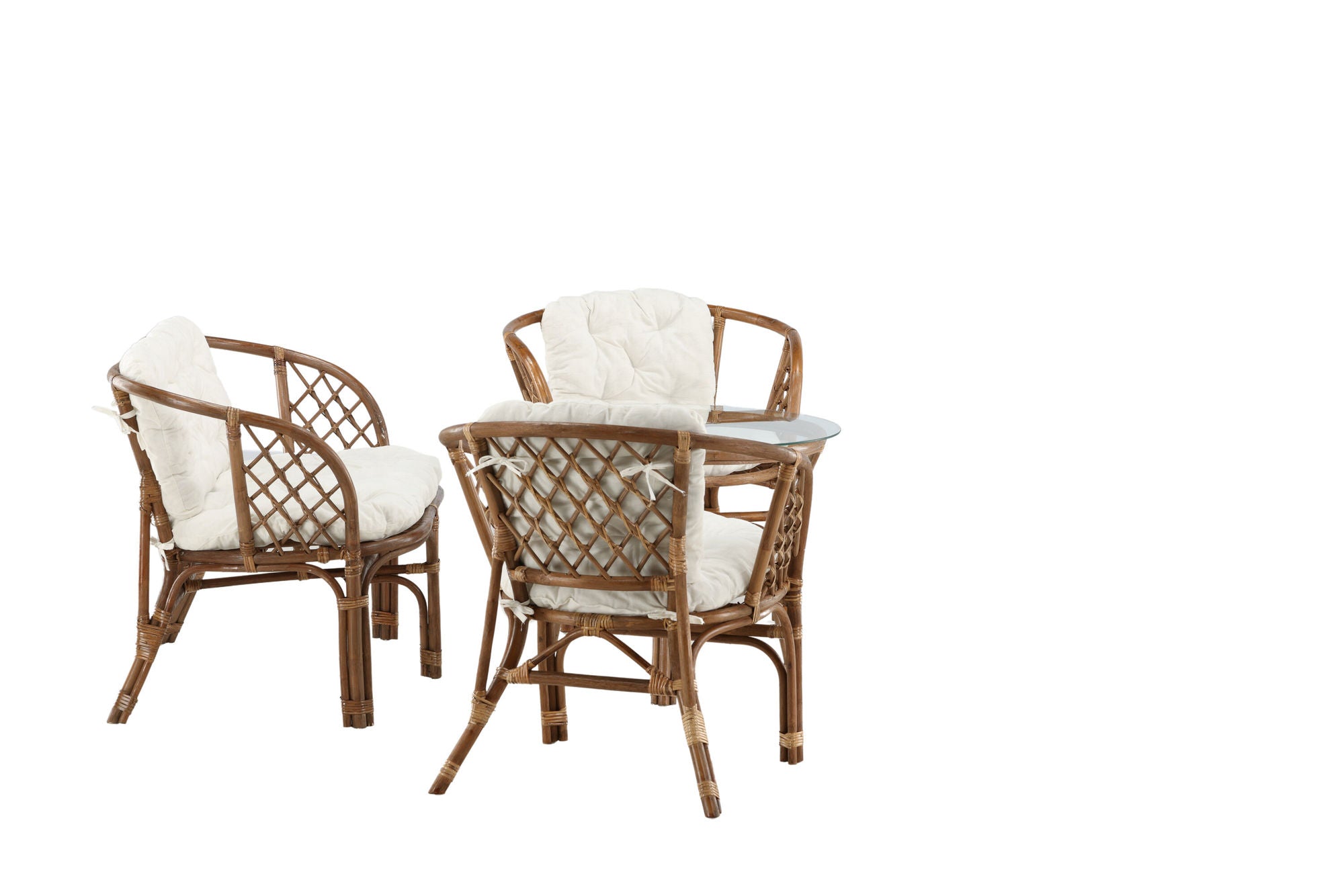 Venture Home Wera Lounge set -3+2+ Rattan /Offwhite Cushion - Ersätter 1572-6011