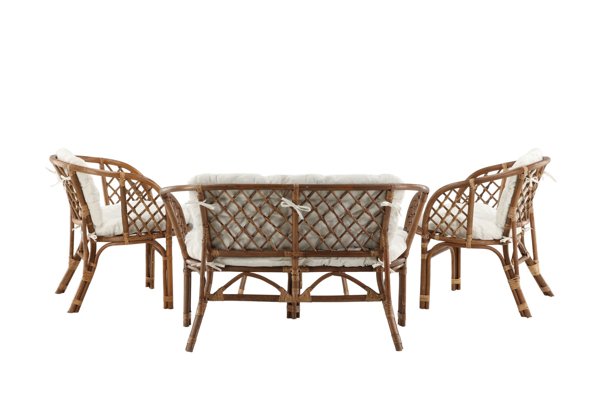 Venture Home Wera Lounge set -3+2+ Rattan /Offwhite Cushion - Ersätter 1572-6011