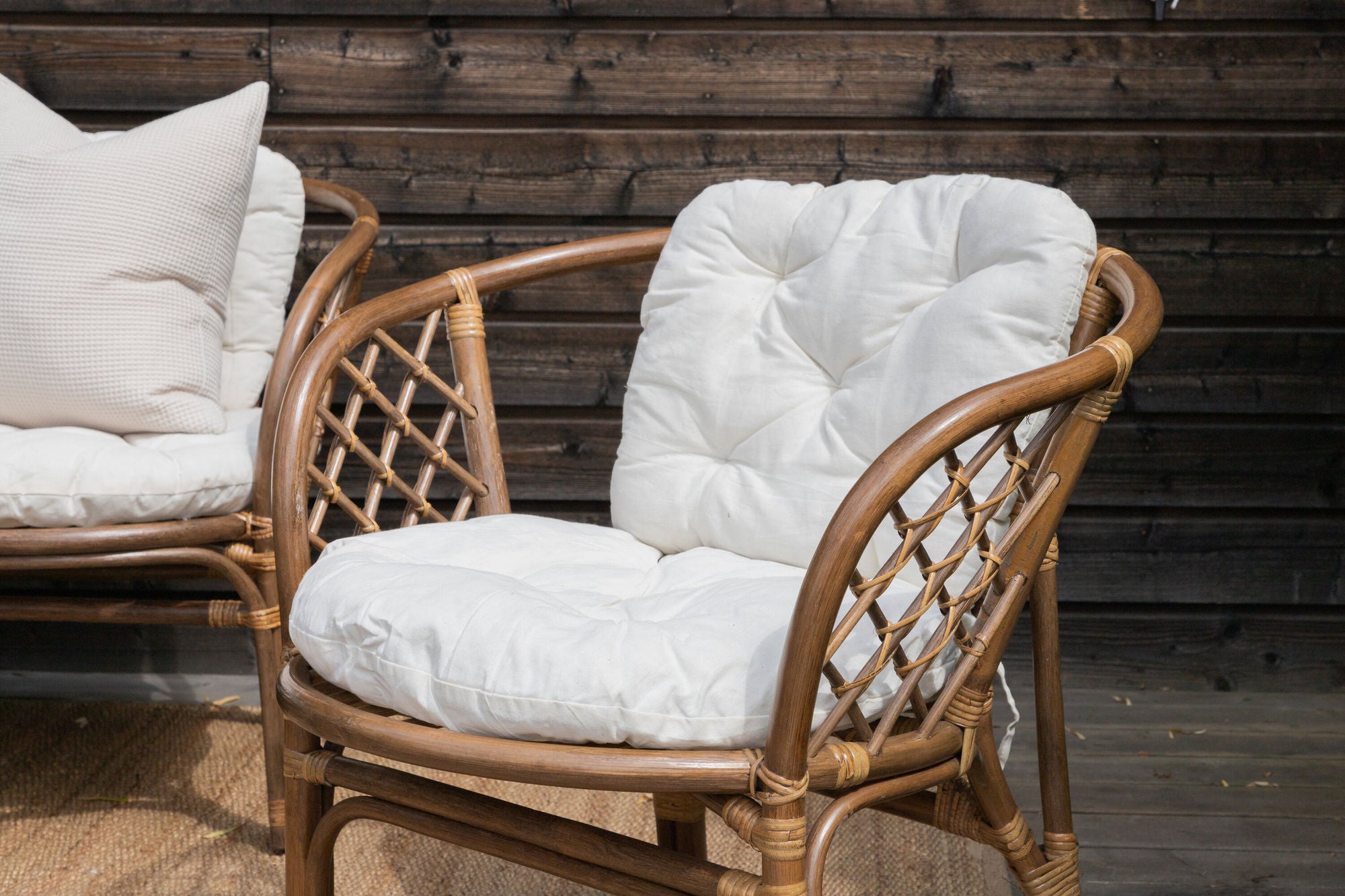 Venture Home Wera Lounge set -3+2+ Rattan /Offwhite Cushion - Ersätter 1572-6011