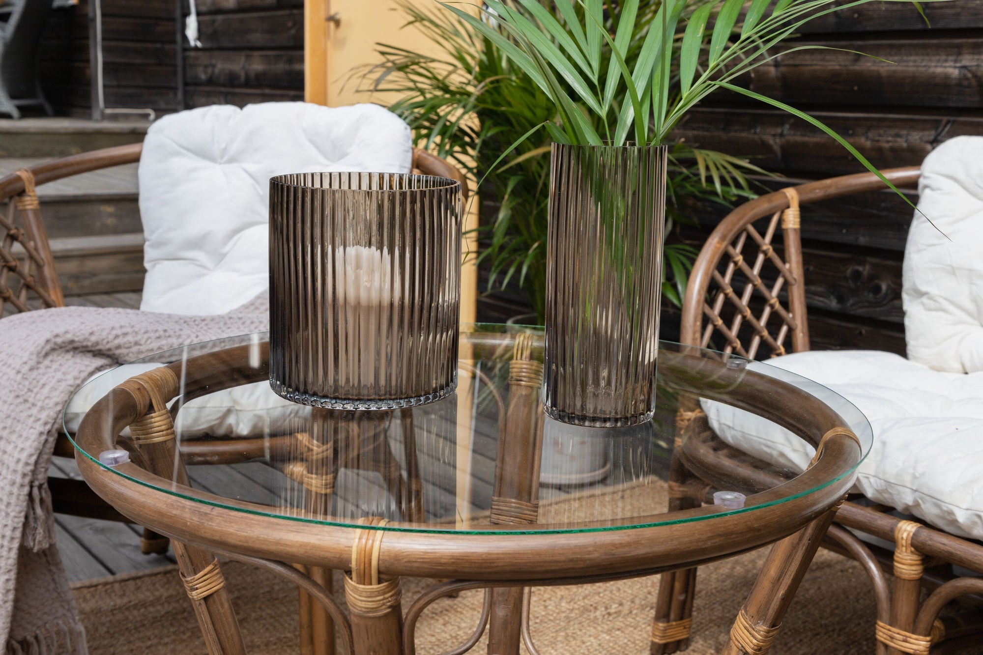 Venture Home Wera Lounge set -3+2+ Rattan /Offwhite Cushion - Ersätter 1572-6011