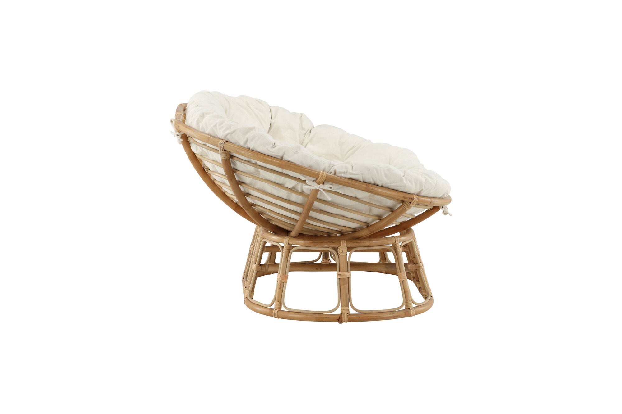 Venture Home Mamasan Rattan Love Seat Nature - Double - Offwhite cushion - Ersätter 2107-101