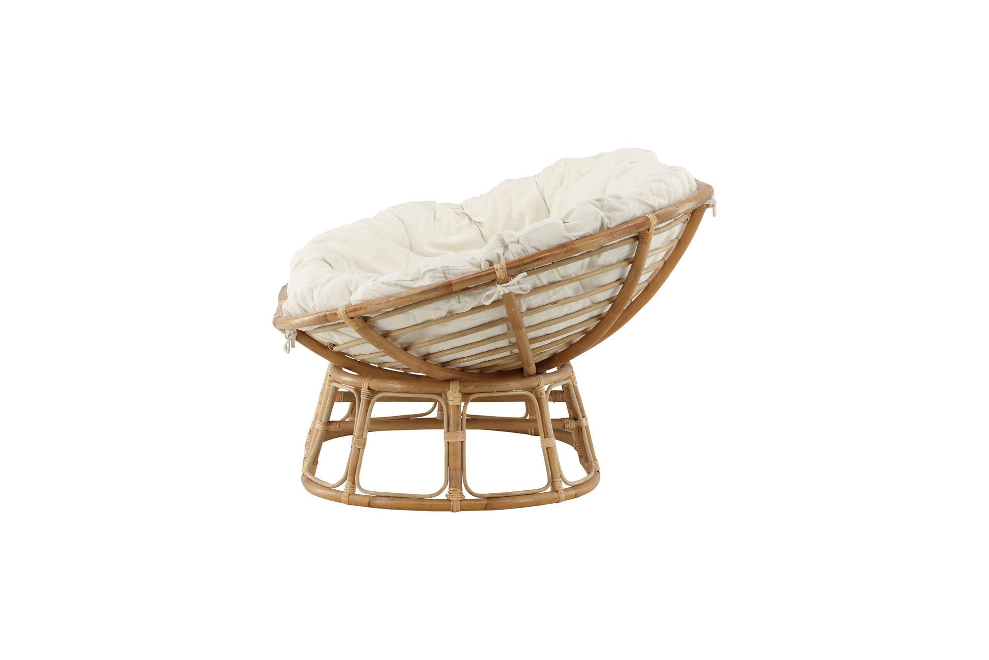 Venture Home Mamasan Rattan Love Seat Nature - Double - Offwhite cushion - Ersätter 2107-101