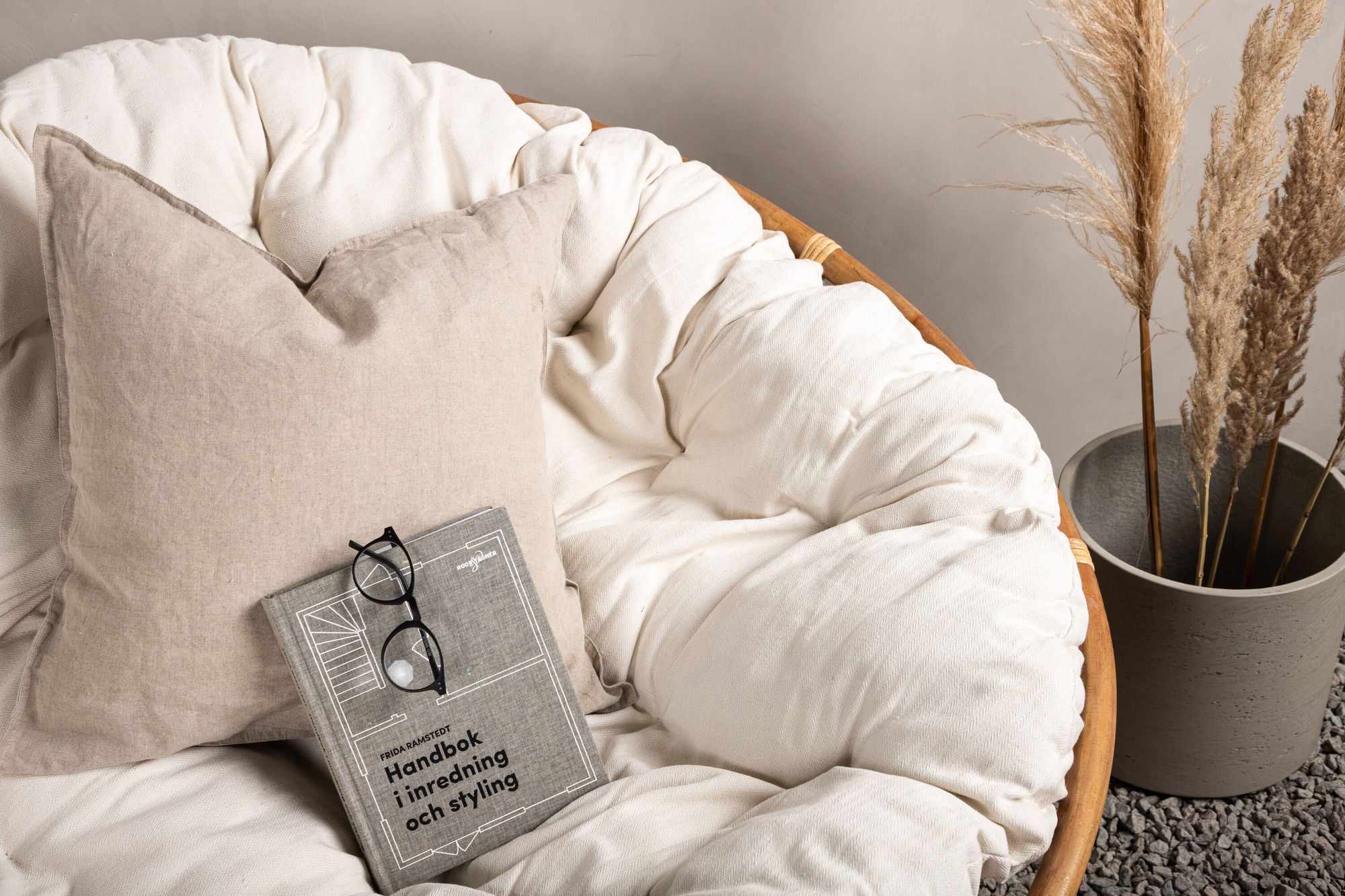 Venture Home Mamasan Rattan Love Seat Nature - Double - Offwhite cushion - Ersätter 2107-101