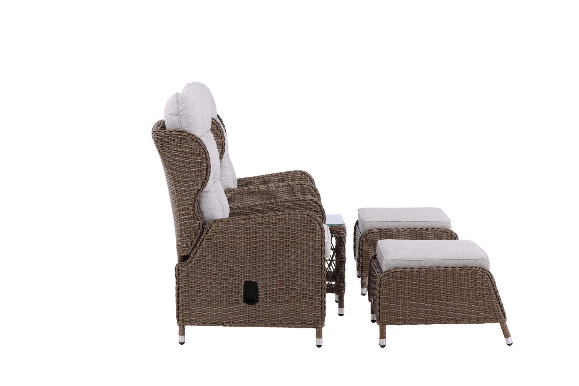 Venture Home Washington Folding Lounge set - Nature/Nature - Ersätter 8192-089