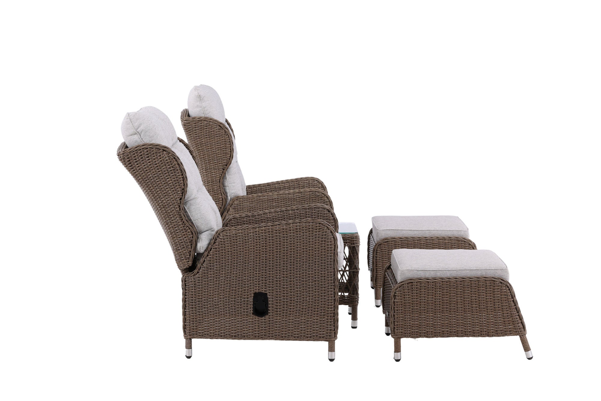 Venture Home Washington Folding Lounge set - Nature/Nature - Ersätter 8192-089