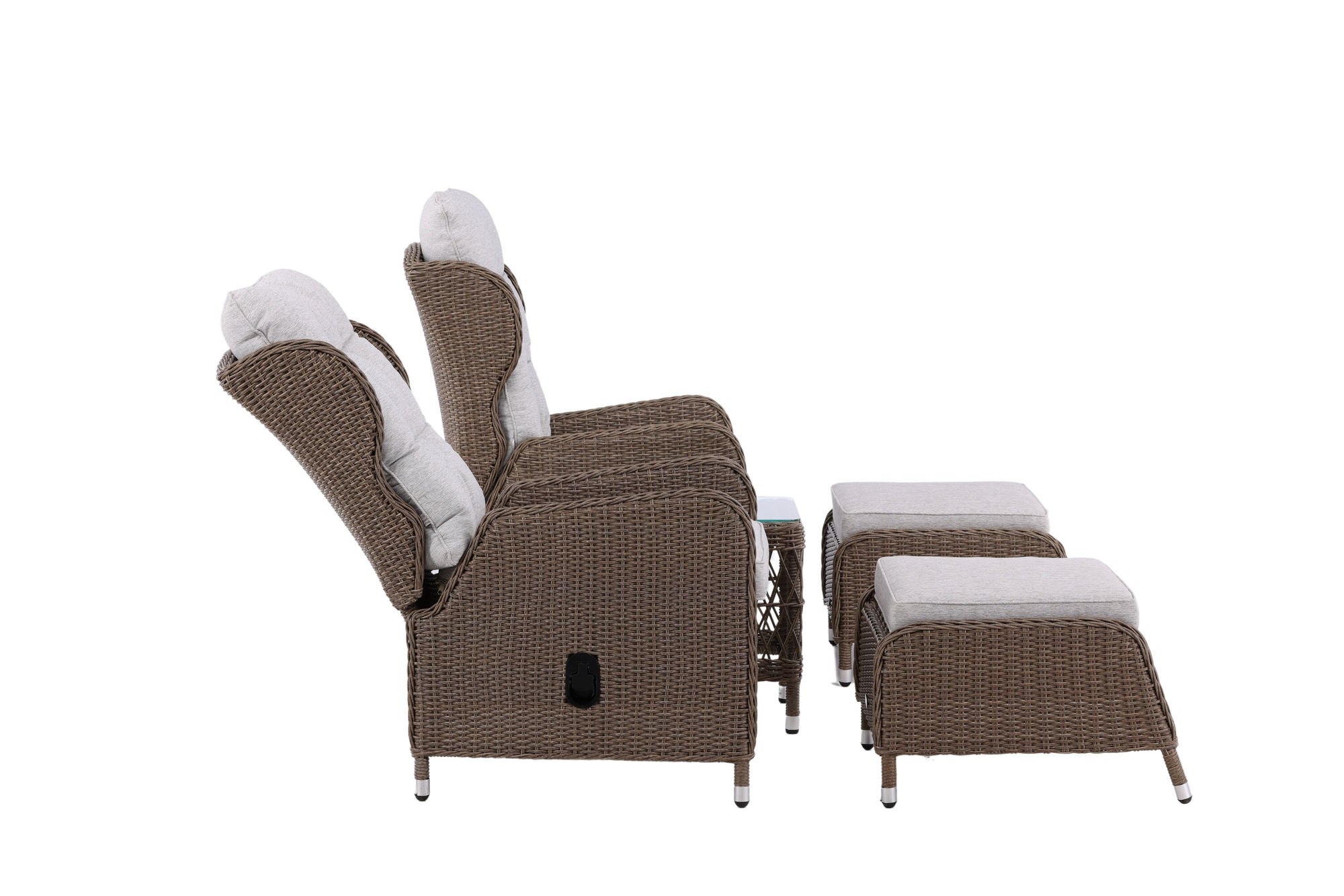 Venture Home Washington Folding Lounge set - Nature/Nature - Ersätter 8192-089