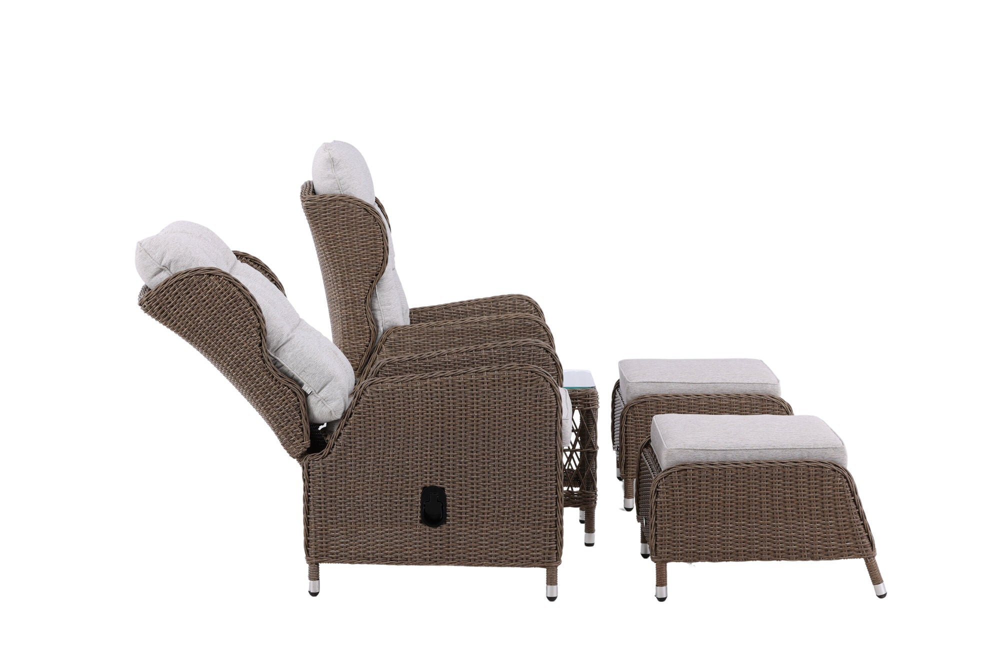 Venture Home Washington Folding Lounge set - Nature/Nature - Ersätter 8192-089