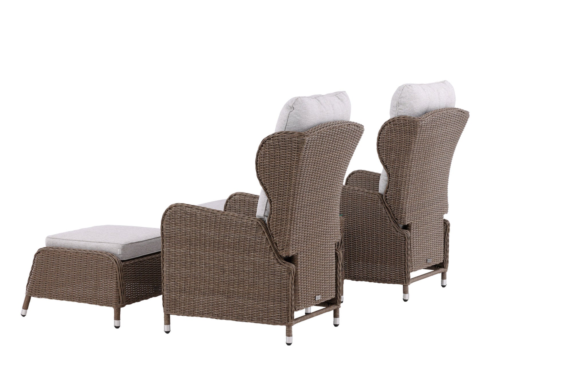 Venture Home Washington Folding Lounge set - Nature/Nature - Ersätter 8192-089