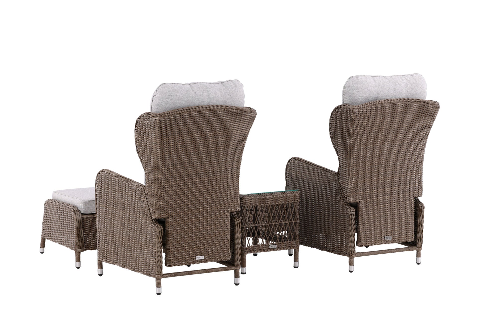 Venture Home Washington Folding Lounge set - Nature/Nature - Ersätter 8192-089