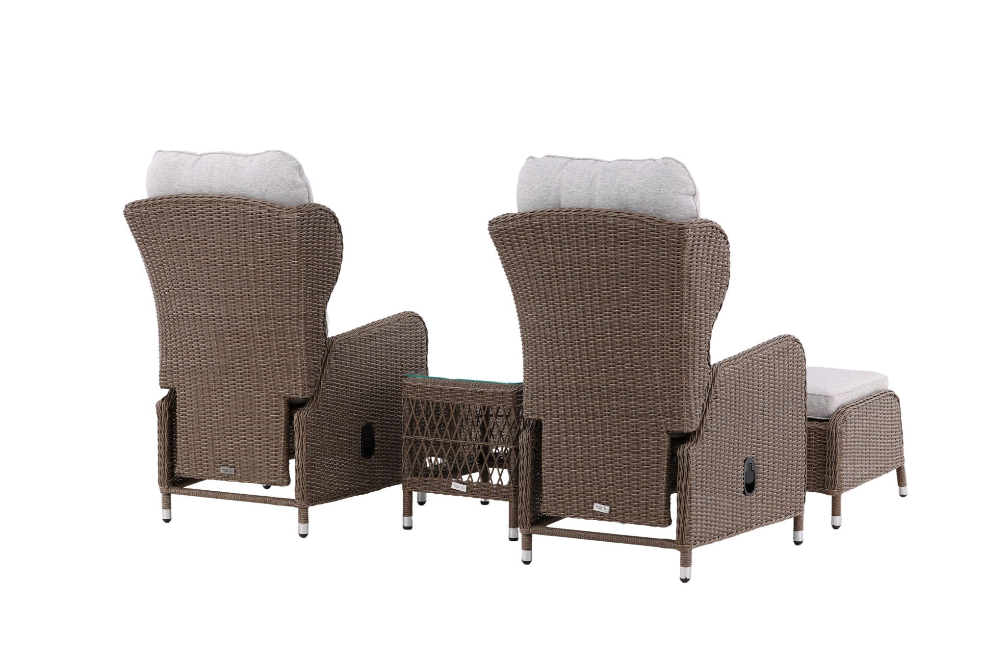 Venture Home Washington Folding Lounge set - Nature/Nature - Ersätter 8192-089