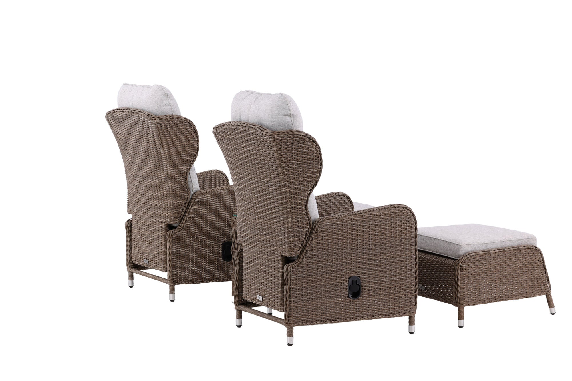 Venture Home Washington Folding Lounge set - Nature/Nature - Ersätter 8192-089