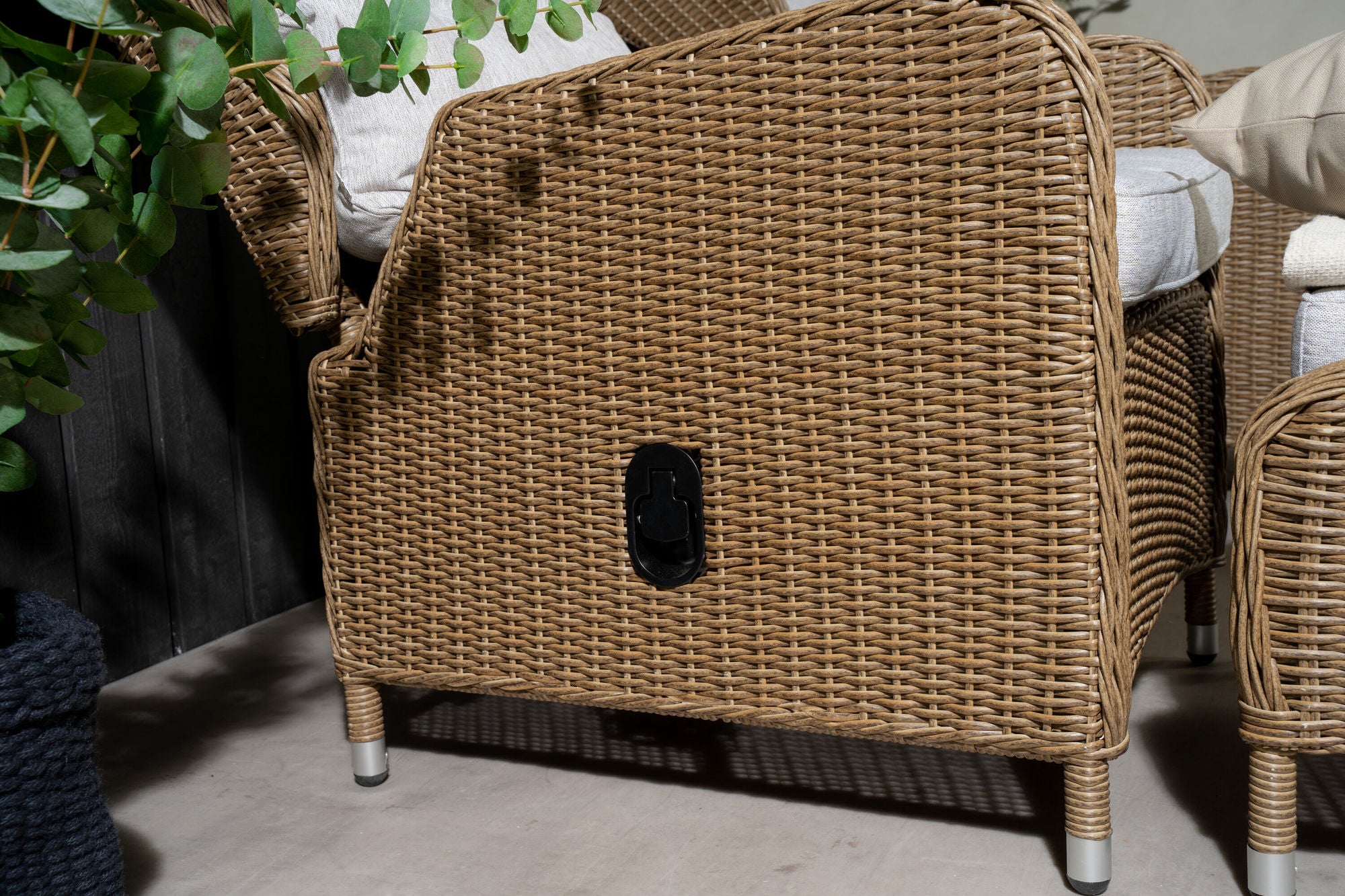 Venture Home Washington Folding Lounge set - Nature/Nature - Ersätter 8192-089