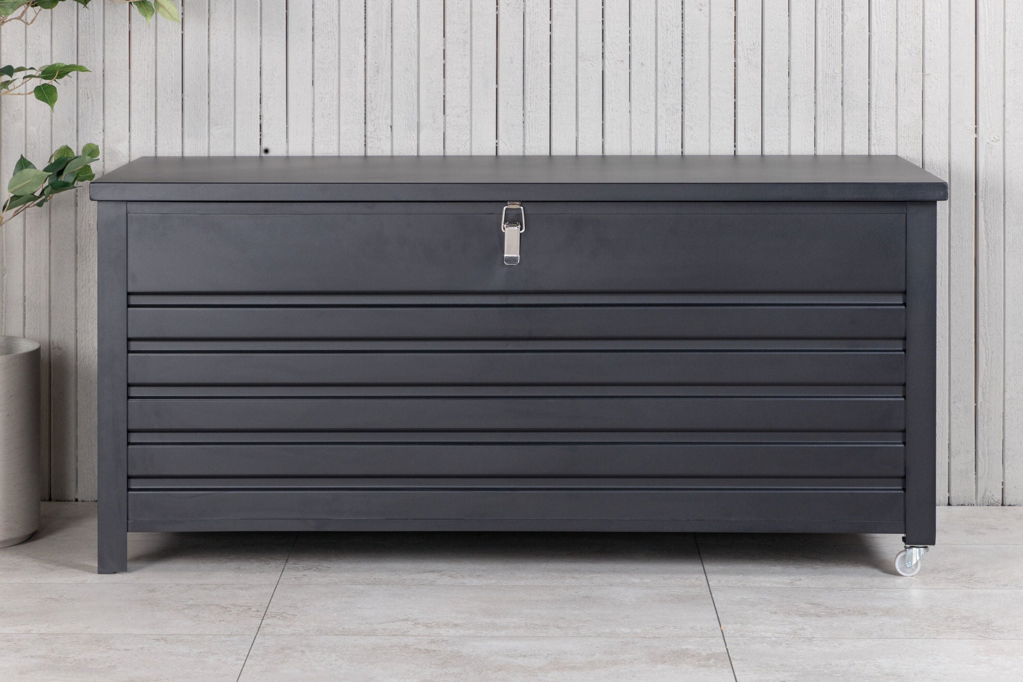 Venture Home Elsa cushion box - black 130*60*60 - Ersätter 1011-408