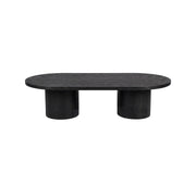 Venture Home Narvik Sofa bord 32x120x60 cm - MDF with 3D Paper / Black