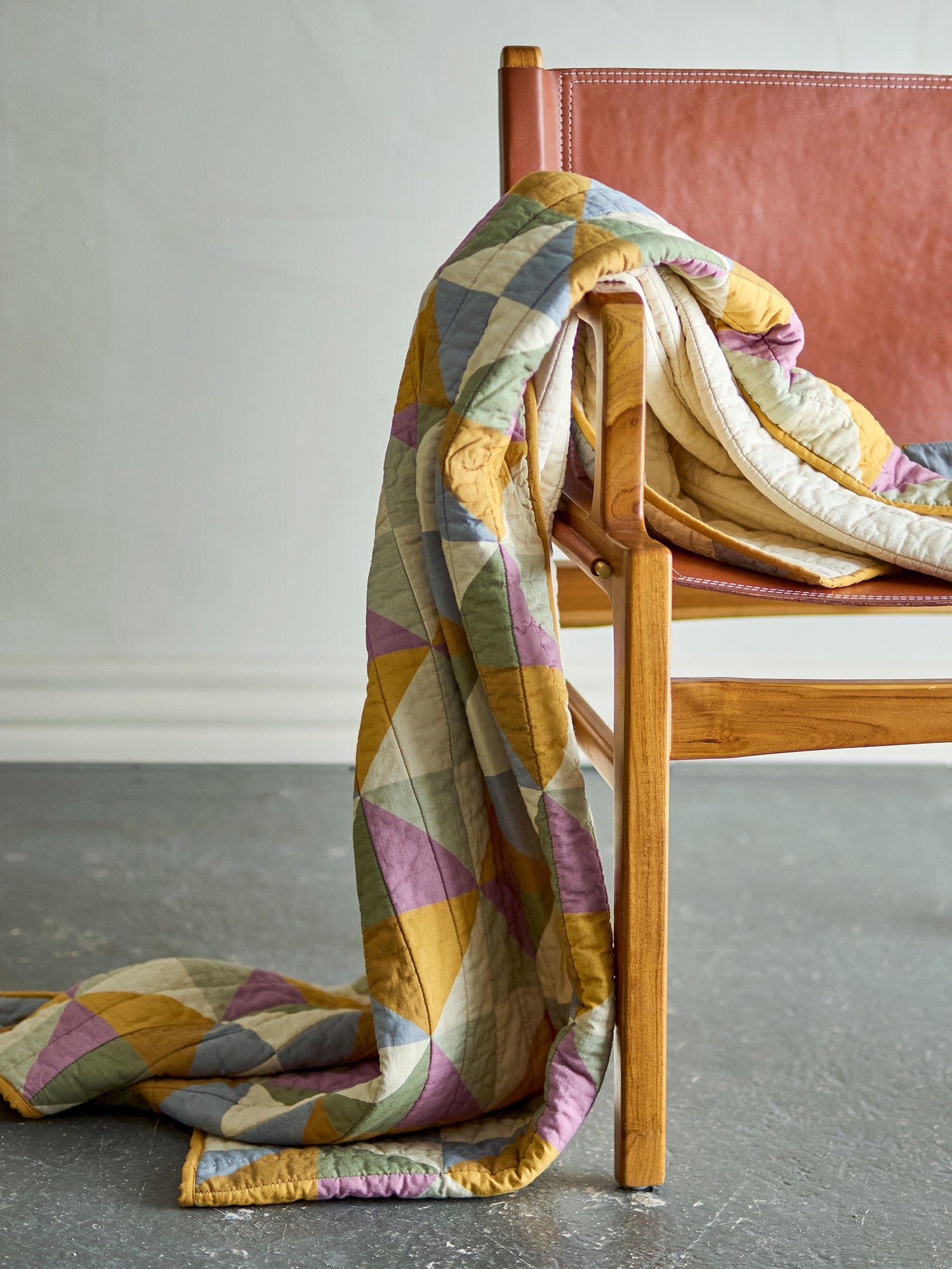 Bloomingville Crewe Quilt, Multifarvet, Bomuld OEKO-TEX®