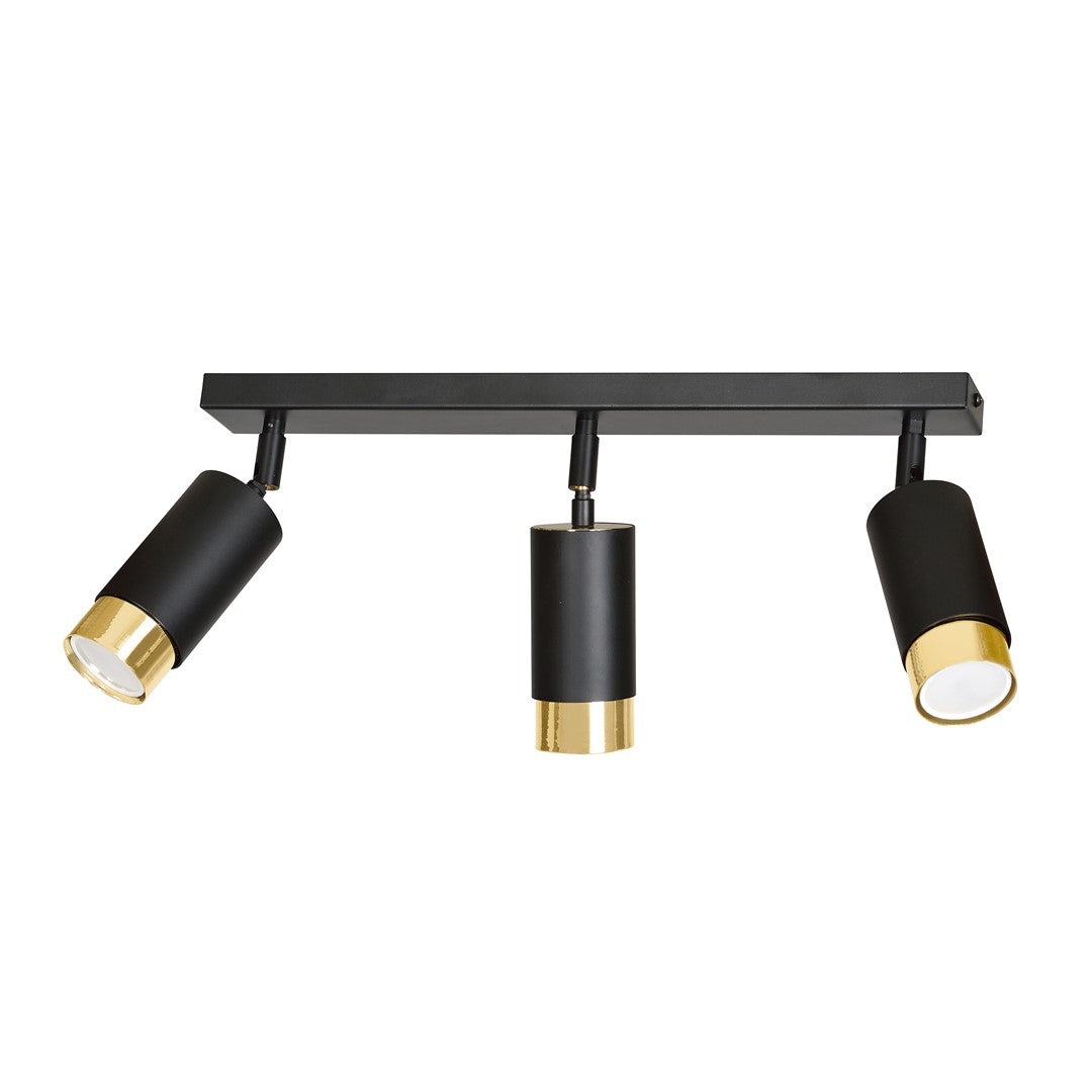 HIRO 3 BLÅ/GULD Loftlampe