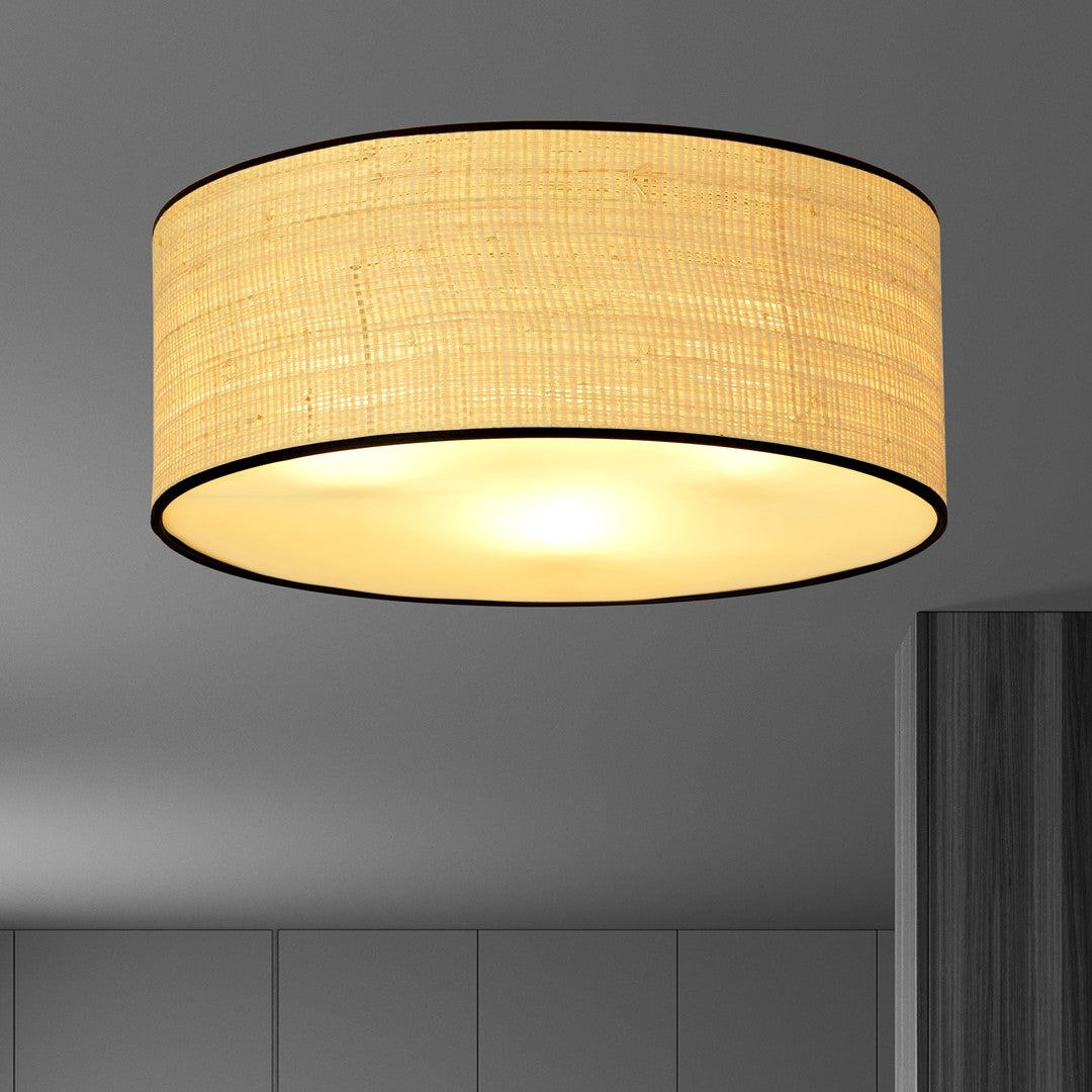 ASTON 3 rattan loftlampe