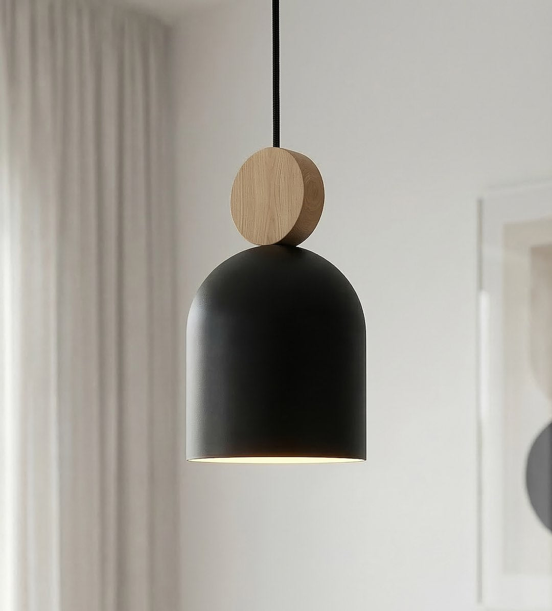 MESI 3 SORT Loftlampe
