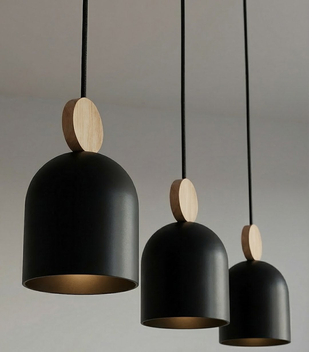 MESI 3 SORT Loftlampe